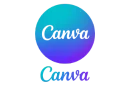Canva logo indicating skills in designing professional graphics and social media visuals.
