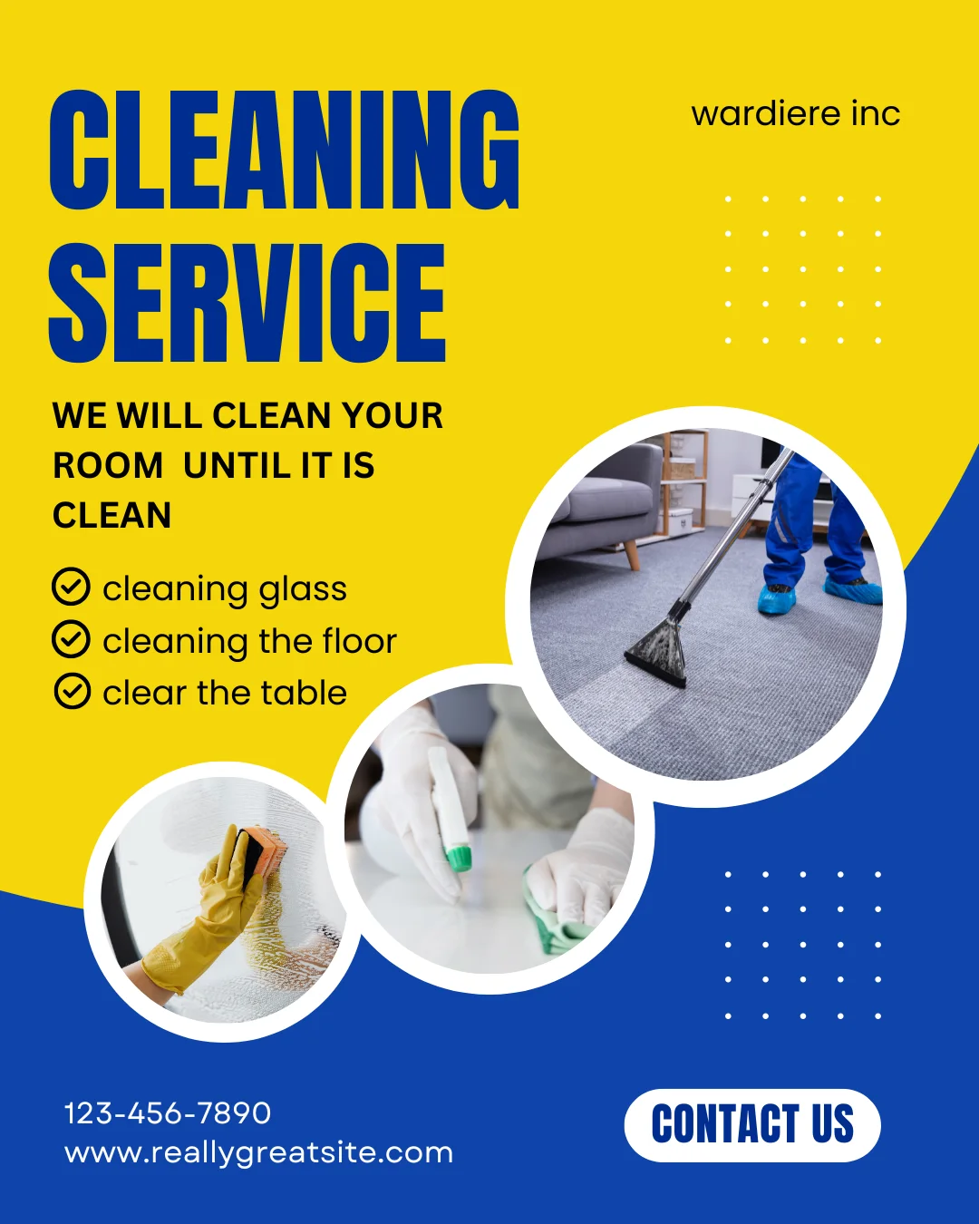 Instagram design for cleaning service brand by Um Mishael